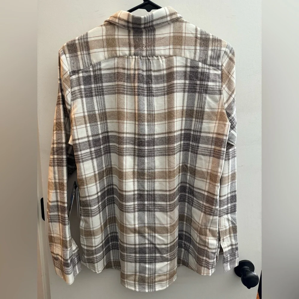 Kuhl Women’s flannel - Picture 2 of 7